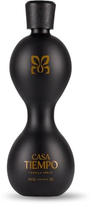 Casa Tiempo Anejo Tequila | 70cl | 40% ABV | 100% Agave | Additive Free | Crafted in San Miguel de Allende | Oak Aged | Premium Sipping Tequila | Dark Chocolate & Dried Fruit