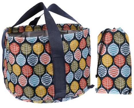 ERINGOGO Bassin à Eau Pliable Portable 21l Grand Format pour Pieds, Pliant et Multi-usage, Adulte, Usage Voyage et Camping, Bassin Spa Pied Léger et Résistant