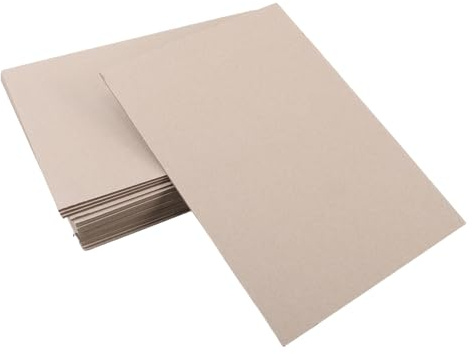 SHINEOFI 20pcs 2.5mm A4 Grey Chipboard Sheets Heavyweight Cardstock for Bookbinding Scrapbooking Craft Paper Handmade Card Making Cover Boards