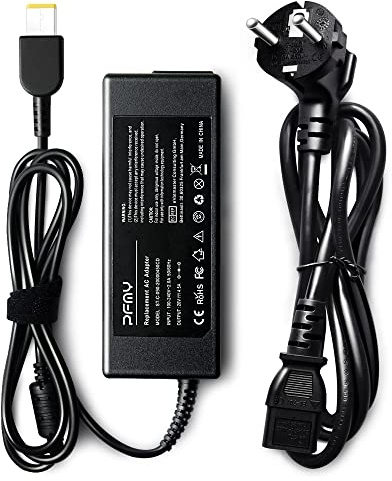 PFMY Notebook Laptops Netzteil Ladegerät 20V 4,5A 90W AC Adapter für Lenovo ThinkPad E450 E460 E470 E531 E540 E550 E555 E560 L450 L460 L470 L560 T400 T450 T460 T550 T55T560 G500 G40 G50 Z50