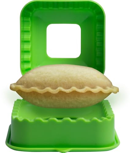 Sandwich Cutter and Sealer - Crustless Sandwich Maker - Cut and Seal - Great for Lunchbox and Bento Box - Boys and Girls Kids Lunch - Sandwich Cutters for Kid (Square)