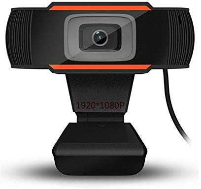 Nuojie Computer Camera Webcam Full HD Web Camera Built-in Microphone 1080P 720P 480P Rotatable USB Plug Web Cam fit for PC Computer Laptop Desktop (Color : 1920 x 1080p)