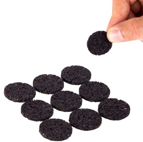Anti-Rutsch Pads 9er Pack, Selbstklebende Gummiklebepunkte mit 27mm Durchmesser, rutschfeste Möbel Pads zum Schutz von Oberflächen, Rutschhemmer für Möbel wie Stühle, Tische, Schränke