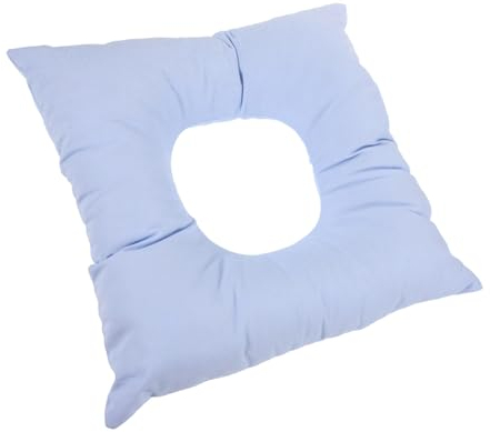 HAPINARY Massagekissen Gesichtskissen U-form 11x11x2,4cm Mit Praktischer Tragetasche Geeignet Für Spa Kosmetikstudios Und Professionelle Massagebehandlungen