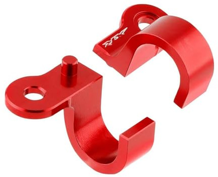 HUIWOR Bremsschlauchklemme Für HON&DA XR 650 250 XR400 L R Motard XR600R XR650L Motorrad Hinten Bremsleitung Halter Schlauch Klemme