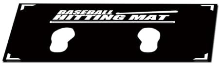 Baseball Hitting, Non-Slip Softball Practice Turf, 90 x 60 cm Batters Box Turf, Outdoor Baseball Training Mat for Athletes, Portable Baseball Training Equipment for Home and Field