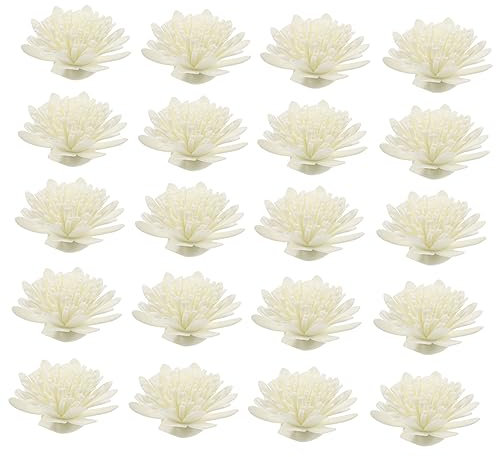 Alipis 100stücke Aromablumen Diffusorblumen Duftchrysanthemen Aromazubehör Aromachrysanthemen Pe-diffusor-Blumen Für Wohnzimmer Küche Bad Schlafzimmer Büro Hochzeit Dekoration Aroma Zubeh