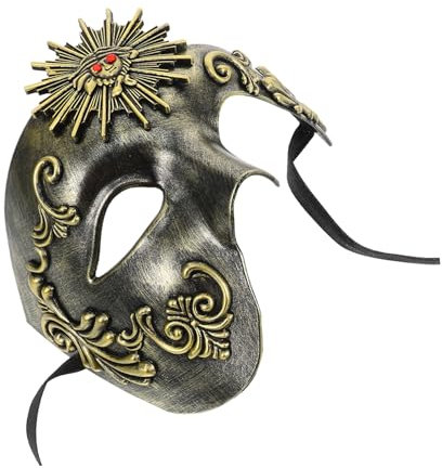 BATHVEVE Masque Vénitien Pour Adulte Masque De Carnaval Pour Halloween Pour Bal