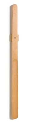 CSSHNL Skohorn bok långt handtag magnetiskt skohorn, sätt på skor utan att böja sig, håll hälen från att deformeras, 70 cm-träfärg, En storlek