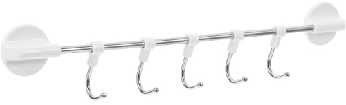 Crochet Magnétique Rangement, Porte-ustensiles Pp Blanc, pour Réfrigérateur | Fixation Aimantée, Maintien Sûr, Usage Polyvalent, Style Simple Élégant, Cuisine, Barbecue et Serviettes