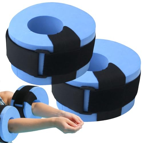 Cuffie Acquatiche da Nuoto,Attrezzatura Piscina Antisoffocamento - Anello Galleggiante Nuoto Fitness,per Nuotatori Principianti Bambini Adulti Vacanze Estate Campeggio Piscina