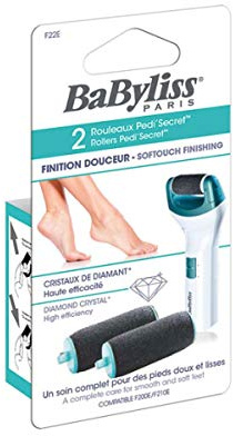 BaByliss F21E 2 Ersatzrollen Peeling grob für Hornhautentferner F210E Pedi'Secret