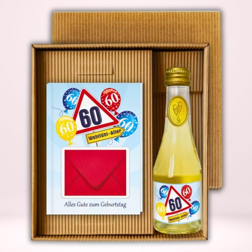 AV Andrea Verlag Geldgeschenk Buch Piccolo Alles Gute zum 60. Geburtstag Geldgeschenk Frauen als Geburtstagsgeschenk (Alles Gute 60 mit Piccolo)
