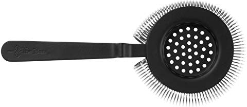 The Bars Passino con Molla Senza Linguetta, Acciaio Inox, Nero, cm 9