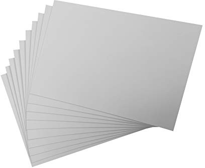 Vitt kortpapper A4 300GSM 20 ark, kortlager, pastellpapper, konstpapper för målning, tryck och kopiering, ritning, hantverk, handgjord (vit)