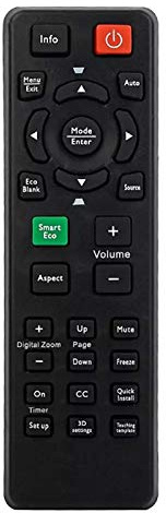 Queen.Y Universal Projector Remote Control Replacement Remote Control for BENQ Projector MS517 MX720 MW519 MS517F MS513 MX514 SH910
