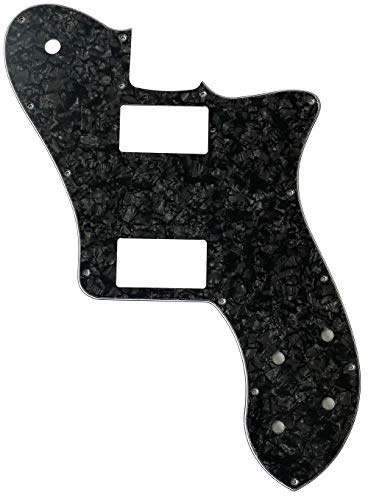 Passend für US Fender 72 Tele Standard Humbucker Style Gitarre Pickguard (4-lagig Black Pearl)