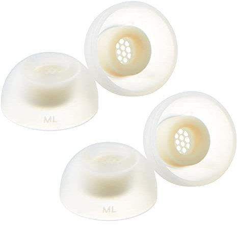 AZLA SednaEarfit MAX for TWS 2 Pairs (ML) – Aufsätze für Noise-Cancelling-Kopfhörer, kompatibel mit Galaxy Buds 2 / AirPods Pro/Power Beats Pro/Skullcandy
