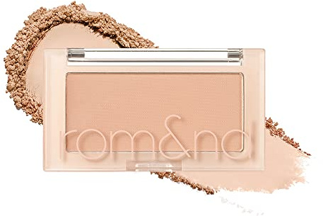 rom&nd NEW Better Than Cheek | ansikts-naken rouge | pulvertyp | transparent pulver | 0,141 uns (4 g) (N01 NUTTY NUDE)
