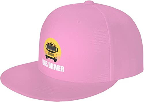 Bus Driver School Bus Casquettes de Baseball à Bord Plat Hommes Femmes Hip Hop Chapeaux