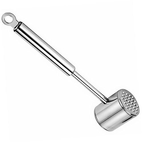 Inteneritore di carne Carne macinata Tritacarne di manzo Tritacarne manuale for impieghi gravosi Inteneritore di carne Inteneritore di carne for chef Martello da cucina Martello a doppia faccia Intene