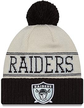 New Era NFL Sideline Historic Mütze American Football 2023/2024 Beanie Wintermütze mit Bommel One Size alle Teams