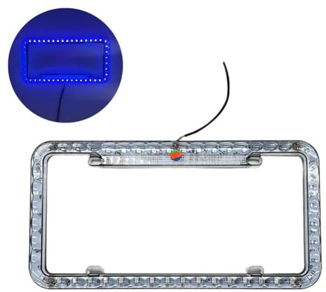 12V LED Lizenz Rahmen Licht Tag Abdeckung Für Auto LKW Fahrzeug Auto Lizenz Rahmen Universal Led Abdeckung Lichter