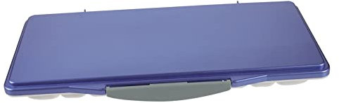 CIMAXIC Aquarellkasten Mit Fächern Leerer Farbkasten Aus Kunststoff Für Pigmente Tragbarer Mischschale Für Aquarellfarben Geeignet Für Malerei Zu Hause Und Unterwegs