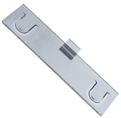 BaoFufc Dokumentenhalter Clip zum Tippen, Lesen, Dokumenten-Monitor, Notiz-Organizer, Monitor, Dokumentenpapierhalter für Laptops, Büro, Organisationswerkzeug, transparent grau