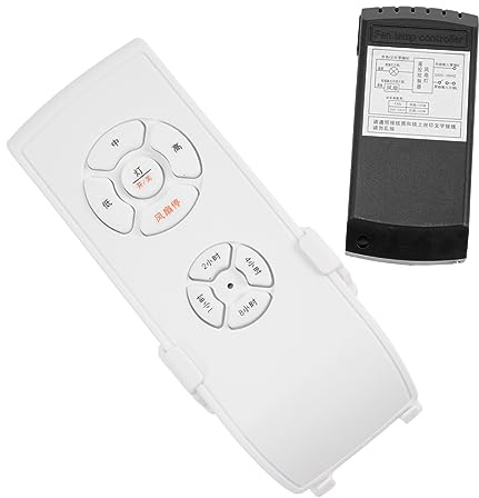 Uonlytech Ricevitore Universale Per Ventilatore Da Soffitto in Materiale Robusto Con Funzione Timer E Telecomando Per Lampada Da Soffitto