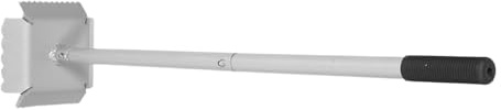 Stainless Steel Garbage Can Compactor Manual Trash Bin Masher | Silver Finish, Plastic Parts, Portable Use, Suited for Restaurants and Compacting Routines