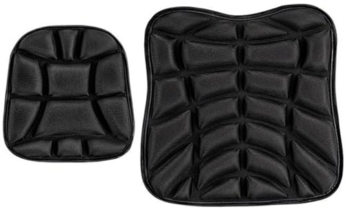Cuscino Sella Moto per Triumph Speed Triple T300C 1997, Universale Antiscivolo Comodo Imbottitura Sella Moto Traspirante per Viaggi Lunghi,C 2Pcs