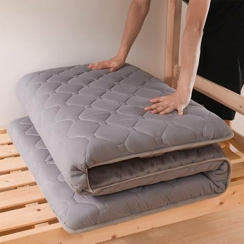 Matelas futon japonais amélioré, tatami pour lit simple/double/grand lit/king size, matelas de sol pliable, matelas portable de voyage et de camping