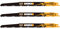 WORX Lame universali professionali per sega alternativa, resistenti, per taglio del legno, compatibili con Bosch, DeWalt, Makita e molti altri