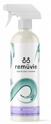 remüvie Eco Blut- und Matratzenfleckenentferner | Phosphatfreier Fleckenentferner für Blut, Schweiß, Urin, Kot, Wein und allgemeine Flecken | Perfekt für Matratzen, Sofas, Teppiche, Kleidung und