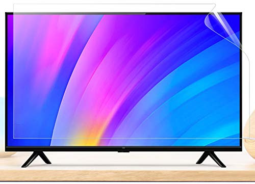 BDSHL Anti Blue Light TV Screen Protector for 32-75 Monitor Matte/HD Anti-Glare Film Eye Protection Filter Film Anti Blue Light Filter (Color : Matte Version, Size : 65 inch 1429x804mm)