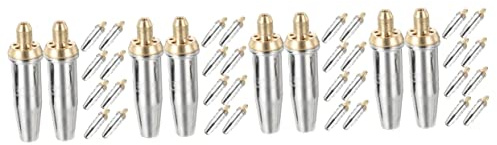 DOITOOL 4sets Ersatz Schneiden Taschenlampe Spitze Für Taschenlampe Messing Konstruktion Dauerhafte 2 Stücke * 4