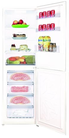 Teknix FF1860W 308L 60cm Wide Frost Free Fridge Freezer - White