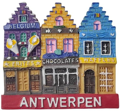 Antwerpen Belgien Kühlschrankmagnet Reise 3D Souvenir Kühlschrank Dekoration Magnetaufkleber Handwerk Kollektion