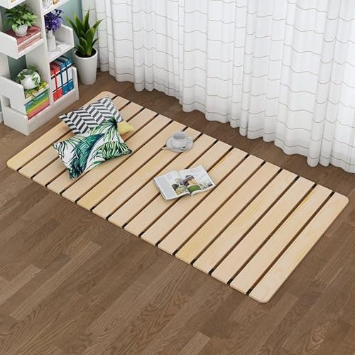 ZAQYCM lattenrost Matratze Für Super Kingsize Betten Aus Kiefernholz 200 180 150 135 120 100 cm, Horizontale Klappbare Lattenroste Als Matratzenunterlage/Schlafsofa/Einzelbett(WxL 70x190cm)
