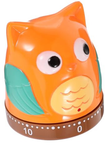 Ciieeo Cute Owl Shape Timer for Chicken Timer for Cooking Loud Alarm Management Accessories