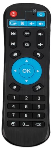 Telecomando Compatibile con Qbox T95U-Pro T95V-Pro T95Q T95Z-Plus Q-Plus | Android 9.0 TV Box
