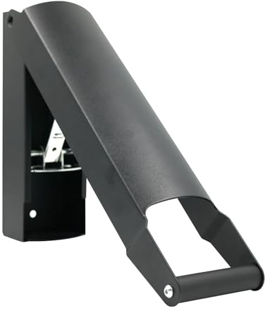 Wall-Mounted Can Crusher Black Color, Space-Saving, Recycle Tool | Crusher Kitchen Gadget for Home, Family Gatherings, Outdoor Activities