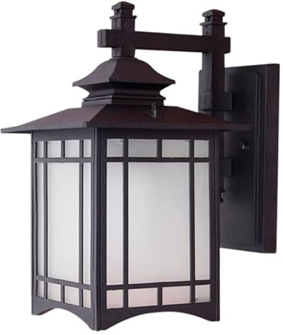 CXYWBD Pronchi LED, funce murale Moderna, fulture Europea con Tradizionale Lampada Lanterna a Parete Impermeabile Esterna, per la Fattoria della Camera da Letto