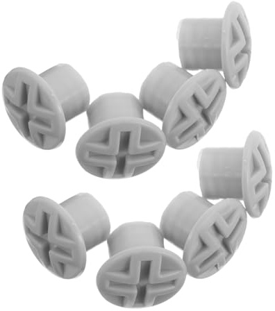 Lurrose 8 coperture in plastica per viti di scivolo, accessori versatili per attrezzature da gioco in scuole e parchi gioco