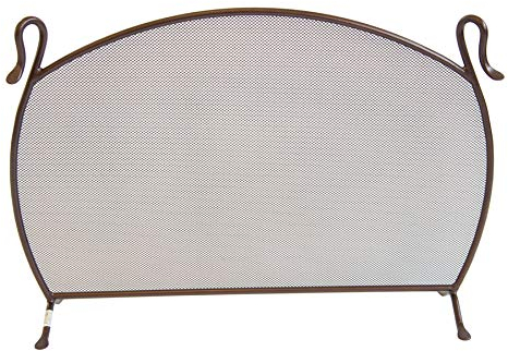 KAMPIERCINTILLE ARCUATO aus Eisen für Kamin 80 cm