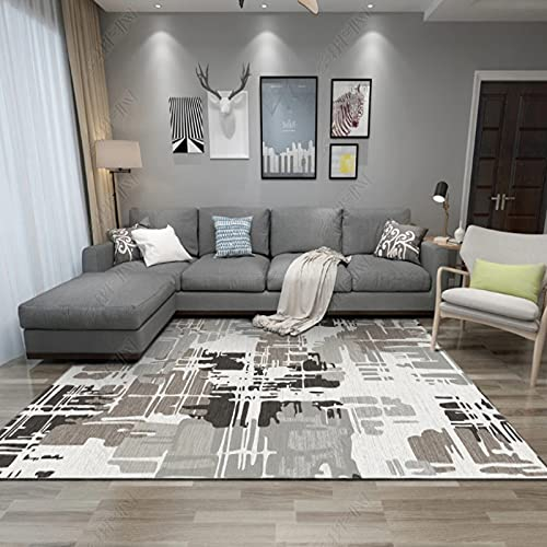 Alfombra grande de área pequeña sala de estar dormitorio suave felpa alfombras niños gateando decoración del hogar geométrica estilo étnico lavable alfombras habitación Mat 120 x 180 cm