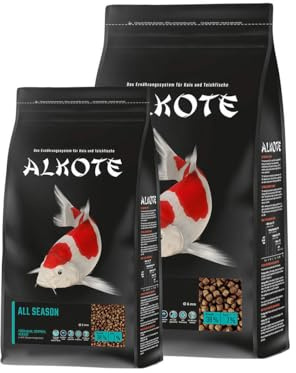 ALKOTE All Season Sink | 12 kg Teichfischfutter, Koifutter