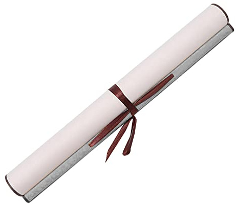 Ciieeo Professional Xuan Paper Calligraphy Paper Scroll Blank Household Scroll for Brush Writing Chinese Calligraphy Painting Home Office Wall Decoration 46.46 in