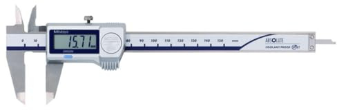 Mitutoyo Digital ABS Messschieber CoolantProof IP67, 0-150 mm, ID/AD Hartmetallflächen